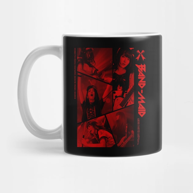 BAND-MAID PANEL (RED) by kecengcbl